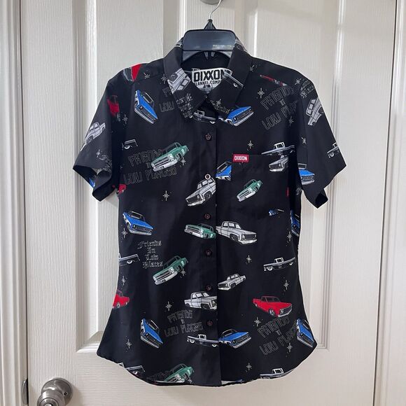 Dixxon Flannel Company What the Truck!? D-Lite Button Up Shirt Women's Small - Picture 1 of 13